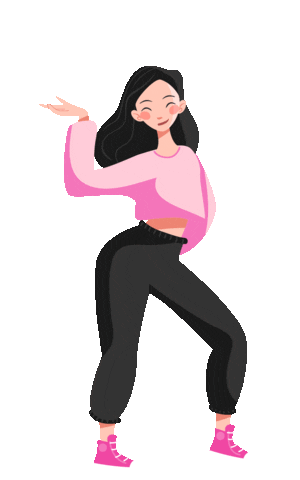 Girl dancing gif